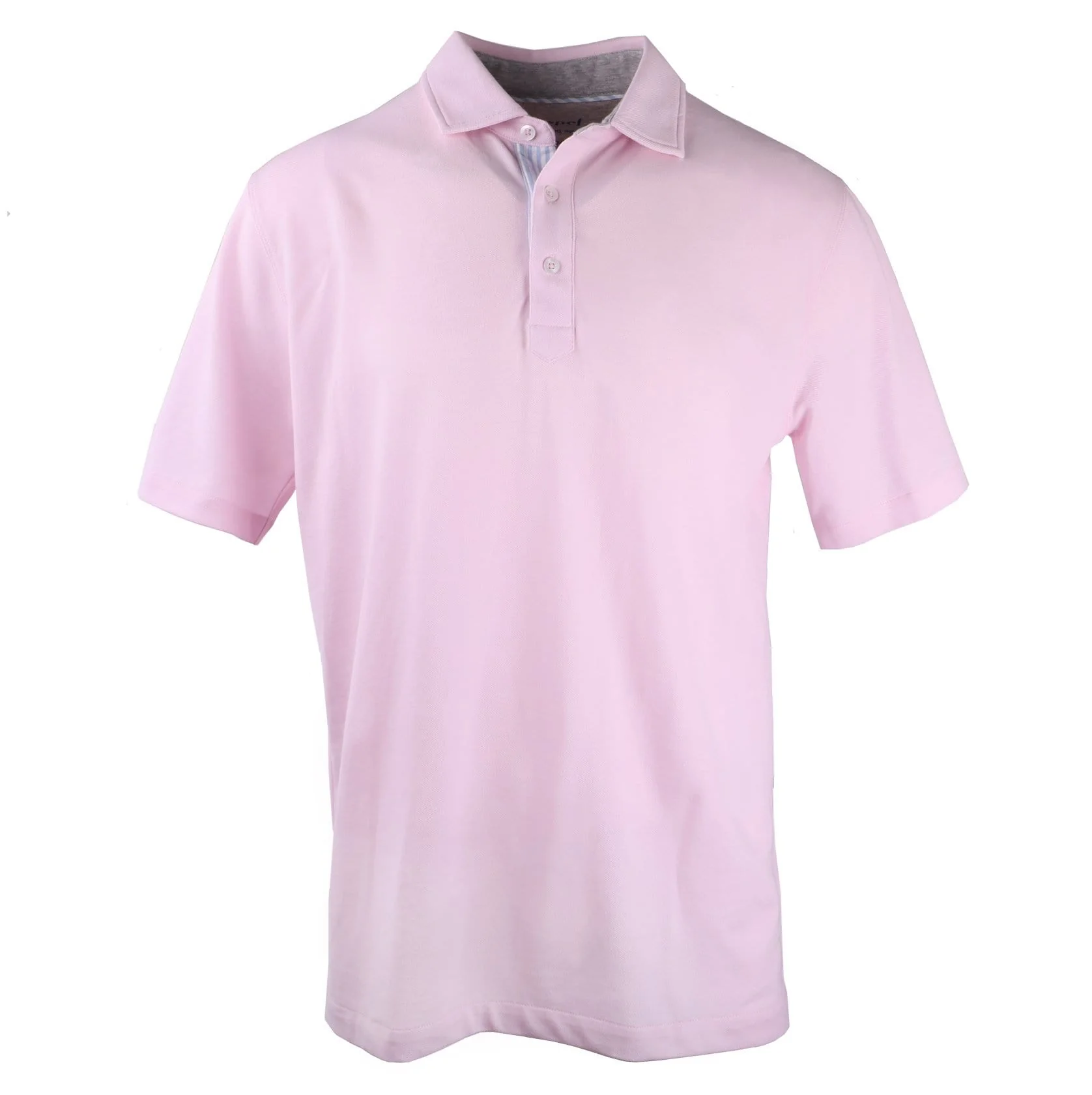 Fulton Pink Stretch Pique Polo - Image 3